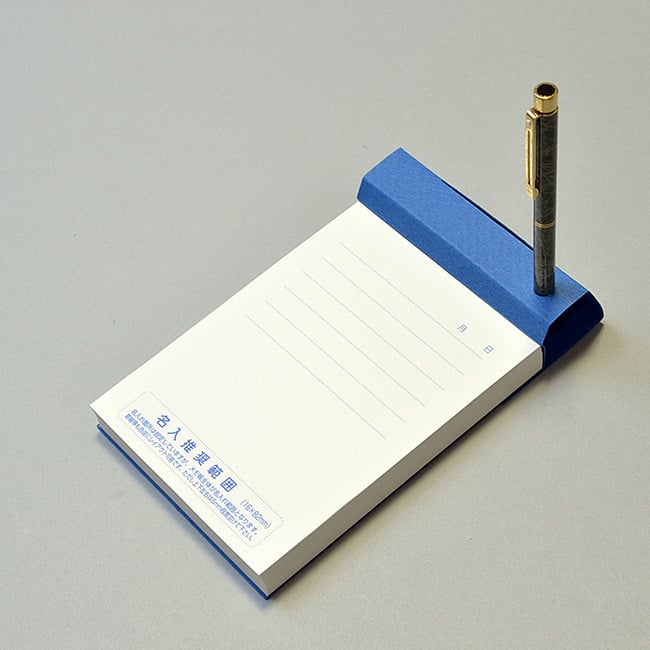 【ayu】メモ帳 M-132 活版のメモ帳 collection black | ヨハク