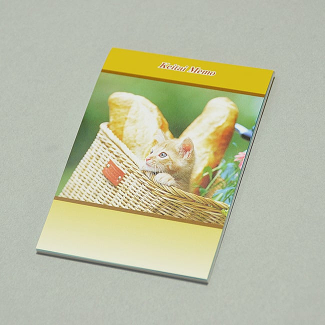 名入れメモ帳 ケイタイメモ(25ページ)K-1