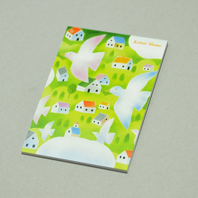 名入れメモ帳 ケイタイメモ(25ページ)K-5