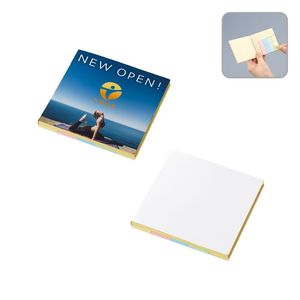 【プリント必須商品】カスタムデザイン付箋　ブック型 