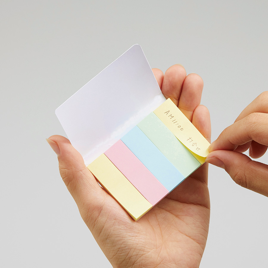【プリント必須商品】カスタムデザイン付箋セット(M)